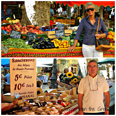 Market Aix -en-Provence France